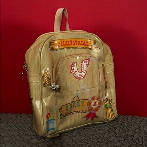 VINTAGE OILILYSTABLE HARRY THE HAPPY HORSE MINI BACKPACK